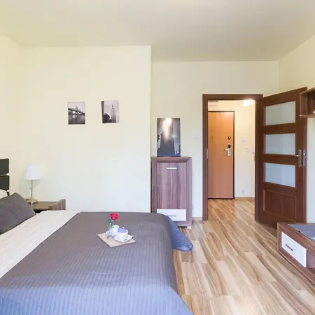 Przytulny Z Parkingiem Blisko Tauron Areny Apartament